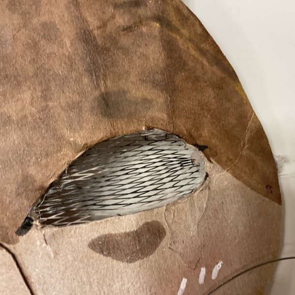 Otter therian mask kawaii cardboard - Picture 8 of 9